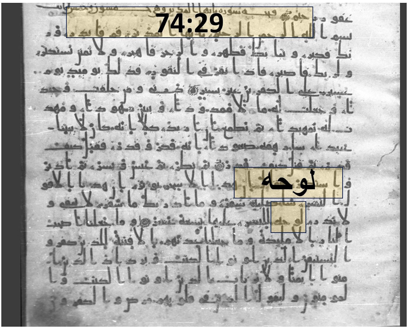 74 29 levvatun kelimesi 19 mucizesi topkapi muzesi Kuran