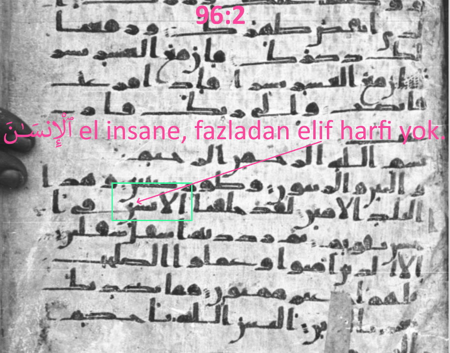 Gotthelf Bergsträßer Archiv Saray Medina 1a  Istanbul, Topkapı Sarayı Müzesi M 1)