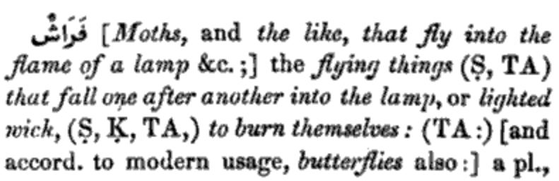 Lane's Lexicon, page 2425 (of 3039) feraşa