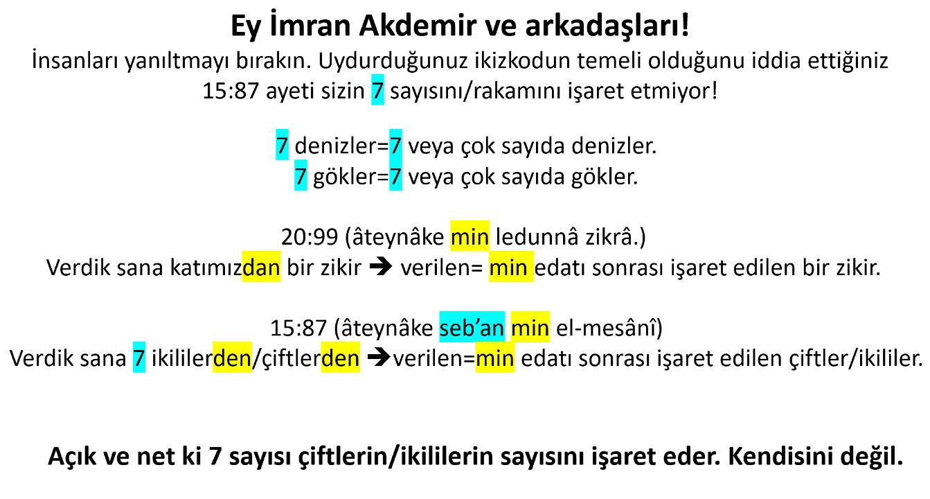 imran akdemir ikiz kod aldatmacasi 