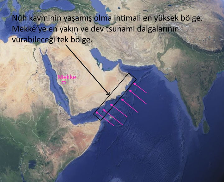 nuh tufani ve tsunami arap denizi ad kavmi nerede yasadi nuh nerede yasadi nuh tufani nerede oldu