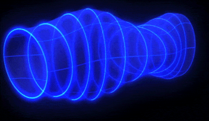 yer cekimi dalgalari kutle cekim uzay zamani genisletip daraltir